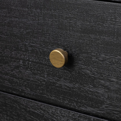 Sullivan Media Console by Four Hands. Made from acacia veneer, solid acacia in a unique style.