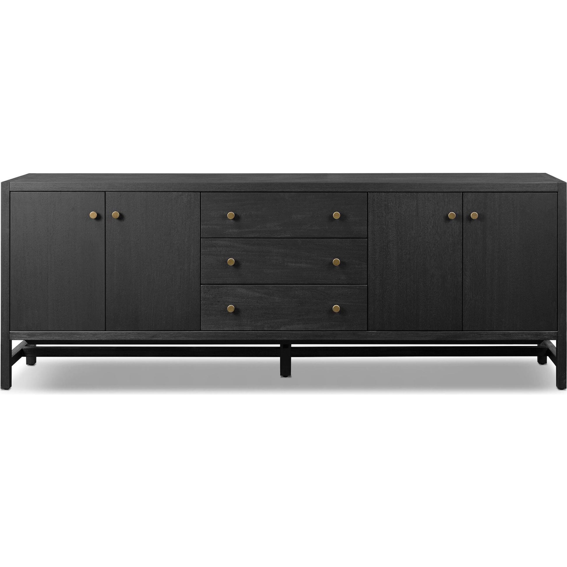 Sullivan Media Console by Four Hands. Made from acacia veneer, solid acacia in a unique style.