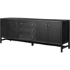 Black Acacia Veneer, Brushed Black Acacia Solid