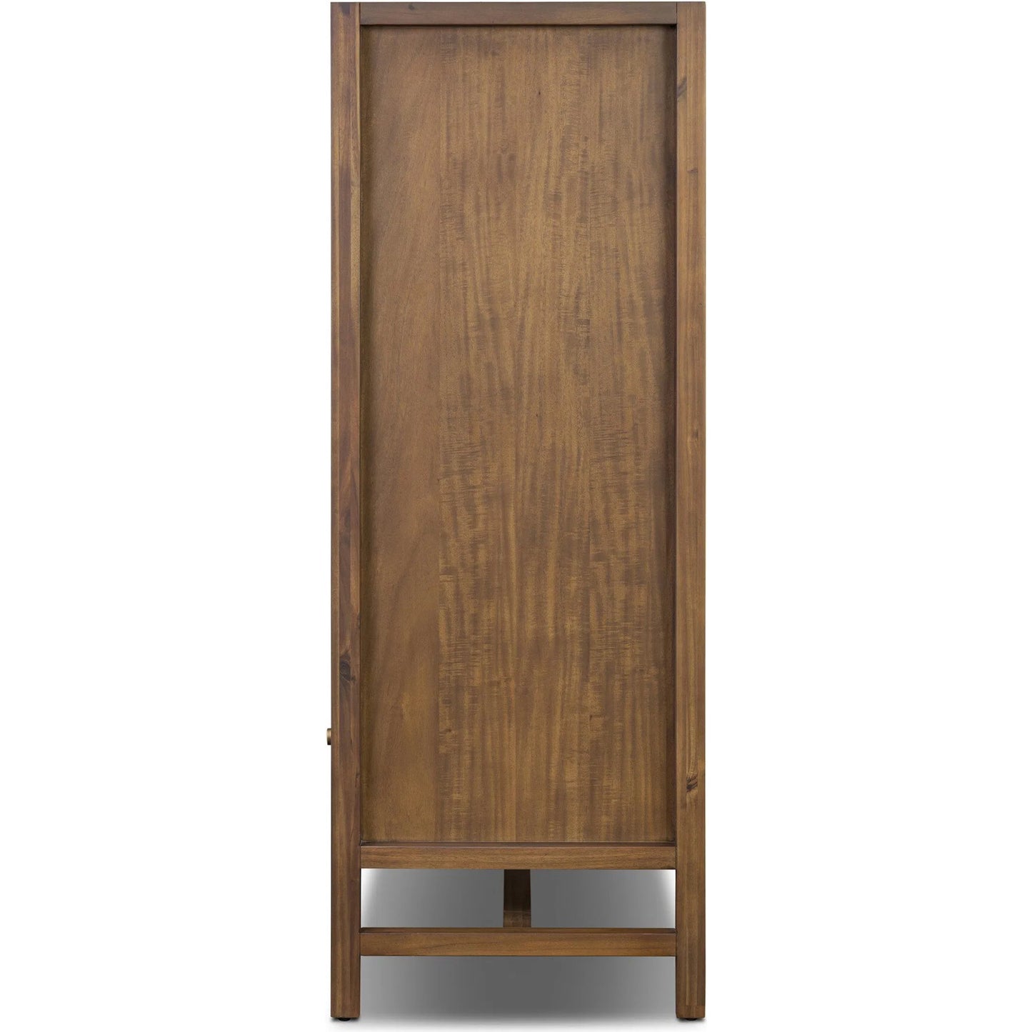 003 SI-2535372 | Additional Silo | Sullivan Chest by Four Hands in saddle tan veneer. Made from acacia veneer, solid acacia in a unique style.