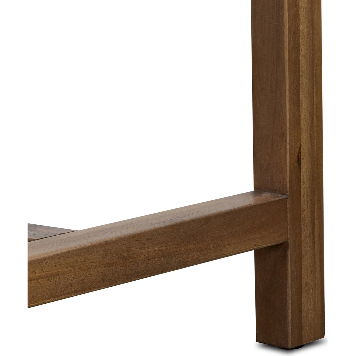 009 SI-2531707 | Closeup | Sullivan Small Nightstand by Four Hands in saddle tan veneer. Made from acacia veneer, solid acacia in a unique style.