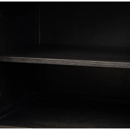 Alessio Nightstand by Four Hands. Made from solid oak, thick oak veneer in a transitional style.