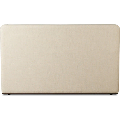 Colt Platform Bed by Four Hands in irving flax, aged sienna. Made from 56% polyester, 44% acrylic, solid rosa morada in a transitional style.