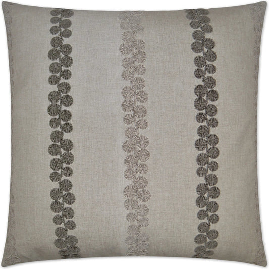 Whitefield Pillow by DV Kap Home in tan. Made from 70% polyester, 30% linen in a unique style.
