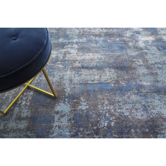 Antolini Rug - Blue, Gray by Exquisite Rugs in blue/gray. Made from unique in a unique style.