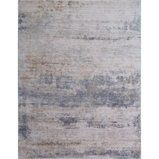 Reflections 2529 Rug by Exquisite Rugs in silver, multi. Made from bamboo silk in a unique style.