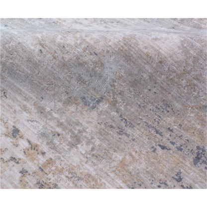 Reflections 2529 Rug by Exquisite Rugs in silver, multi. Made from bamboo silk in a unique style.