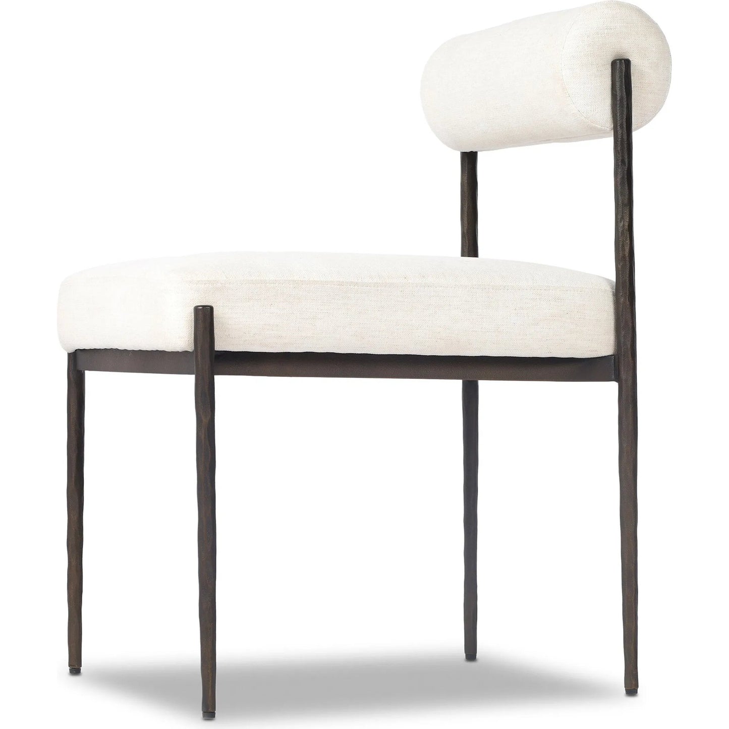 015 SI-2531640 | Closeup | Jazelle Metal Dining Chair by Four Hands. Made from unique in a unique style.