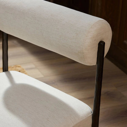 Jazelle Metal Dining Chair by Four Hands. Made from unique in a unique style.