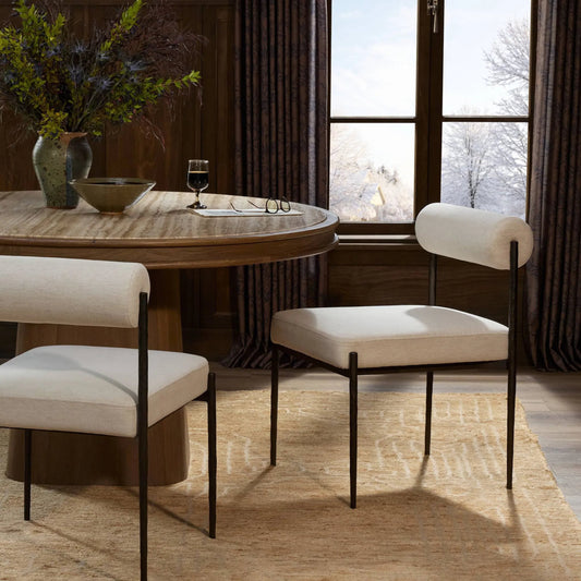 Jazelle Metal Dining Chair by Four Hands. Made from unique in a unique style.