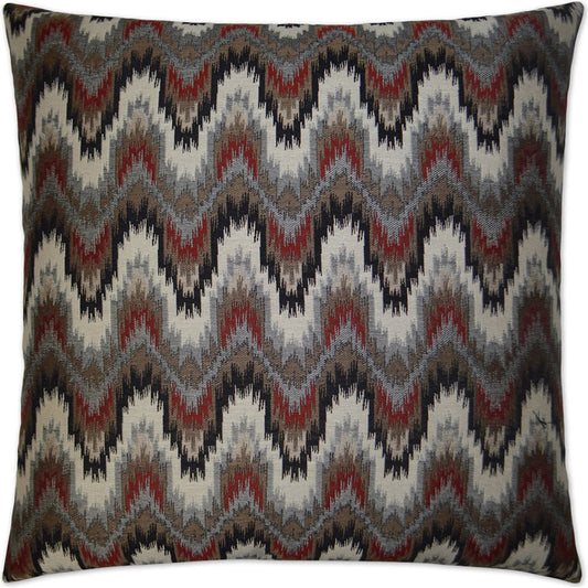 Cascade Pillow by DV Kap Home in multi. Made from 62% viscose, 38% polyester in a unique style.