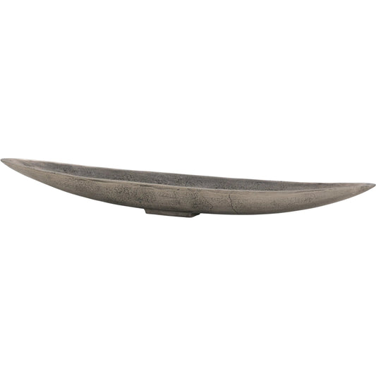 Cerys Bowl by Four Hands in raw antique nickel. Made from aluminum in a unique style.