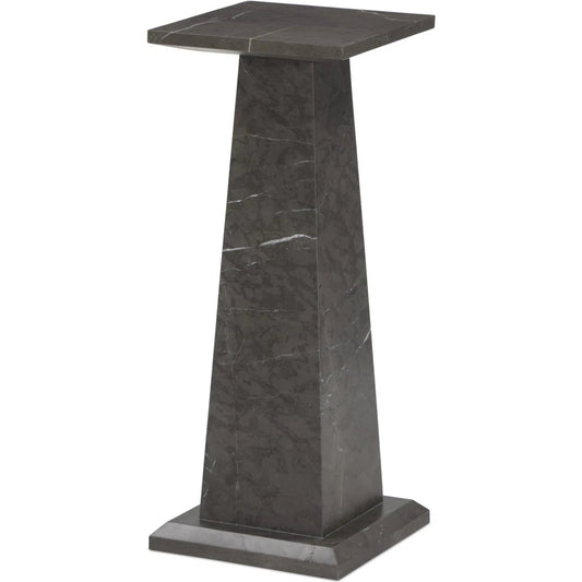 Ellric Pedestal by Four Hands. Made from solid marble in a unique style.