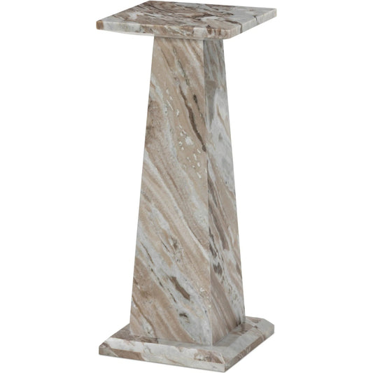 Ellric Pedestal by Four Hands. Made from solid marble in a unique style.