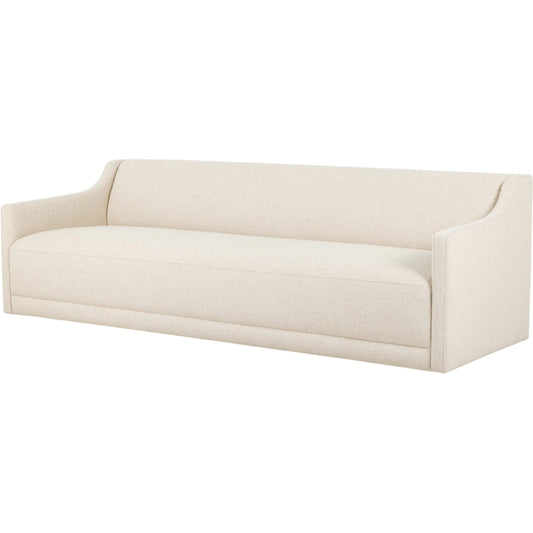 Gianna Sofa- 95" by Four Hands in antwerp natural. Made from 39% flax, linen, 35% cotton, 26% polyester in a unique style.