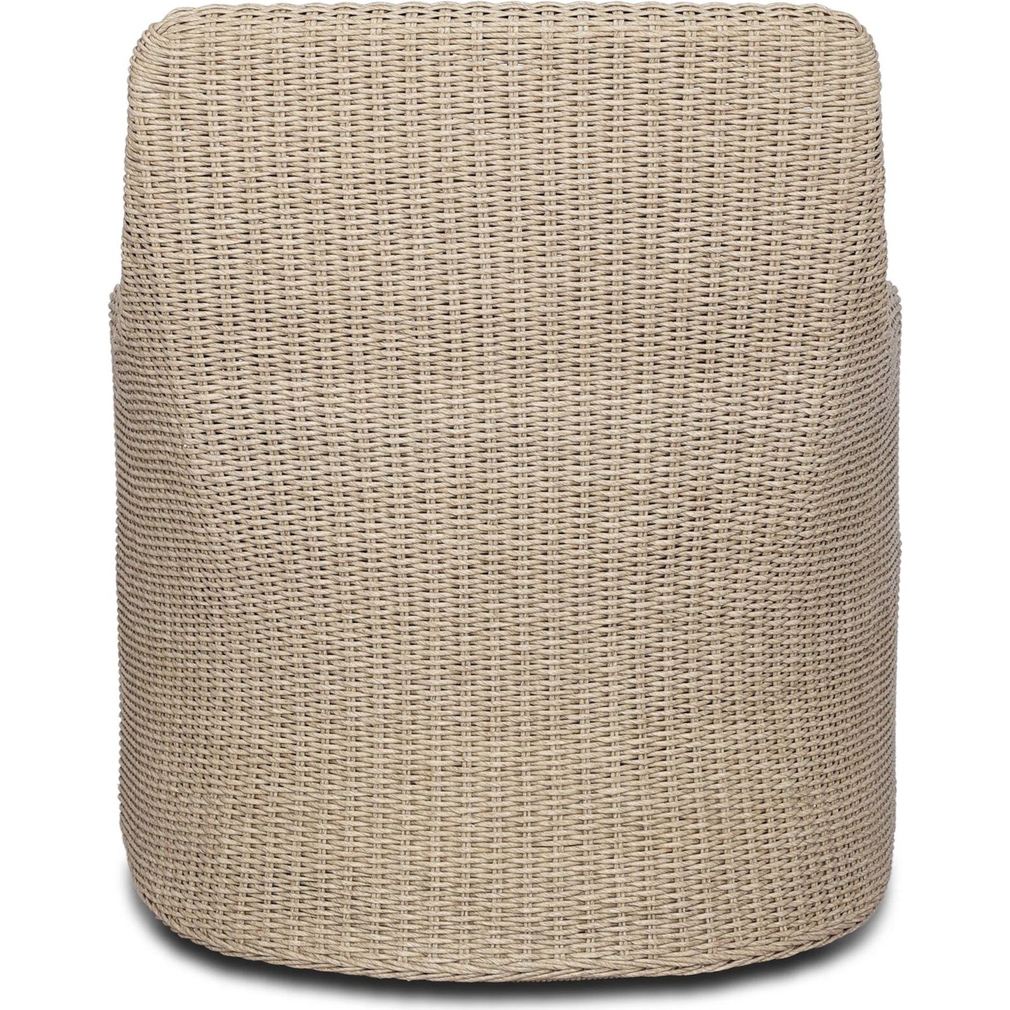 004 SI-2531595 | Additional Silo | Blaire Outdoor Swivel Chair by Four Hands in vintage white, arashi salt. Made from 100% polyethylene, 100% acrylic in a unique style.