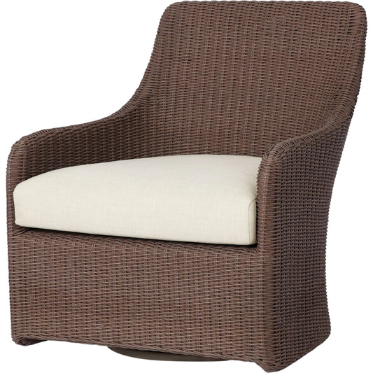 Blaire Outdoor Swivel Chair by Four Hands. Made from unique in a rustic style.