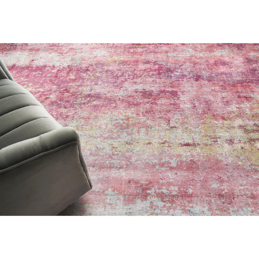 Antolini Rug - Red, Gray by Exquisite Rugs in red/gray. Made from unique in a unique style.