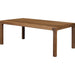 Arturo Dining Table by Four Hands in natural walnut. Made from walnut veneer, solid walnut in a modern style.