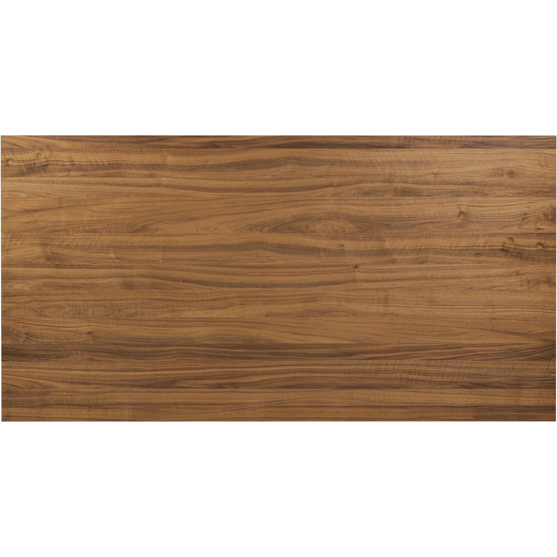 Arturo Dining Table by Four Hands in natural walnut. Made from walnut veneer, solid walnut in a modern style.