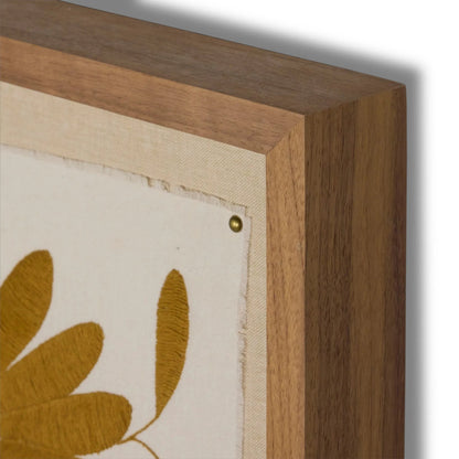 Otomi Framed Textile by Four Hands. Made from otomi textile object in a unique style.