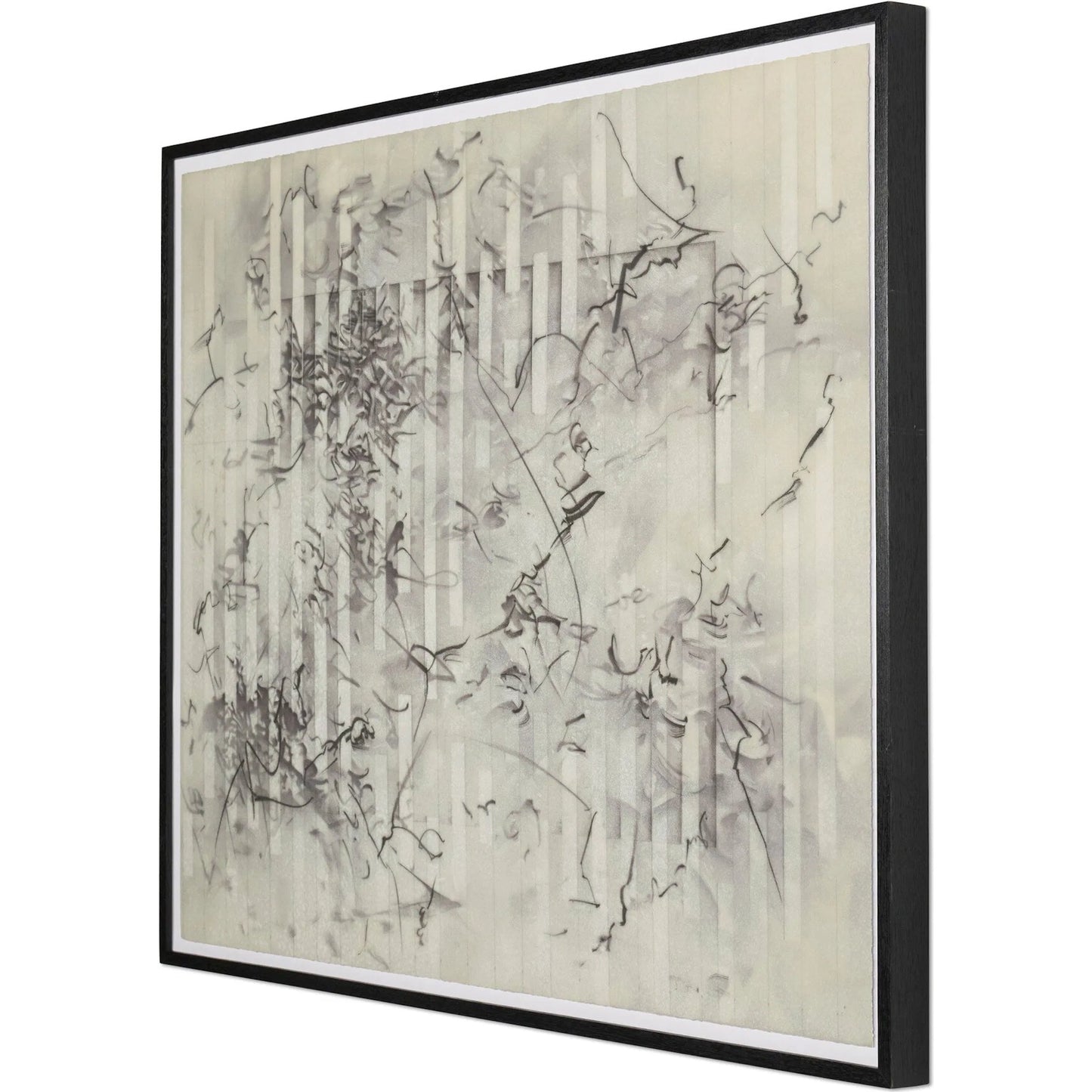 002 SI-2542161,SI-2542162,SI-2542163 | Additional Silo | Paisaje Flotante XI by Adrián White by Four Hands. Made from textured fine art paper in a unique style.