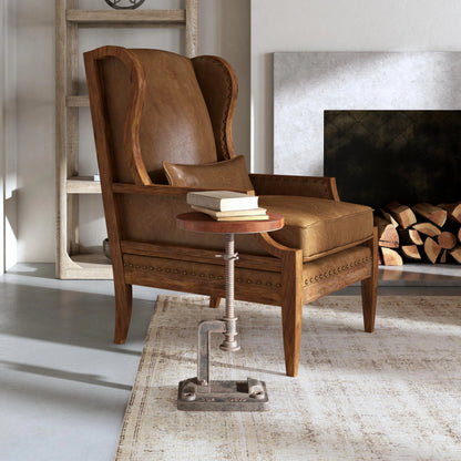 Ellis Industrial Chic Accent Table by Butler Specialty Company in multi-color. Made from unique in a modern style.