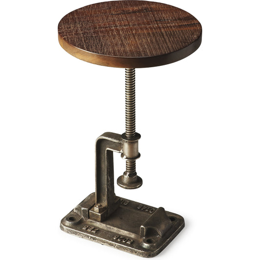 Ellis Industrial Chic Accent Table by Butler Specialty Company in multi-color. Made from unique in a modern style.