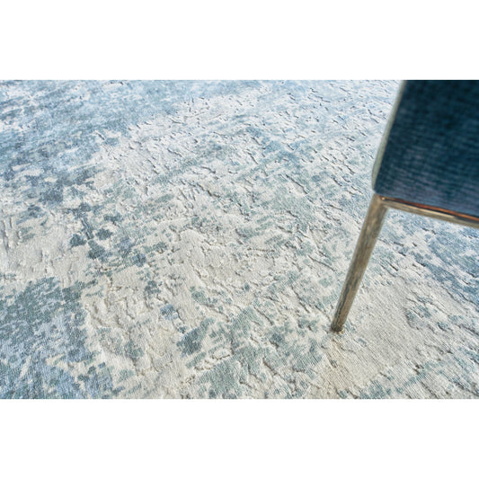 Roset Rug - Blue, Ivory by Exquisite Rugs in blue/ivory. Made from ivory in a unique style.