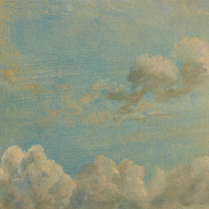 Cloud Study by John Constable (Set of 4) by Four Hands. Made from raw canvas in a unique style.