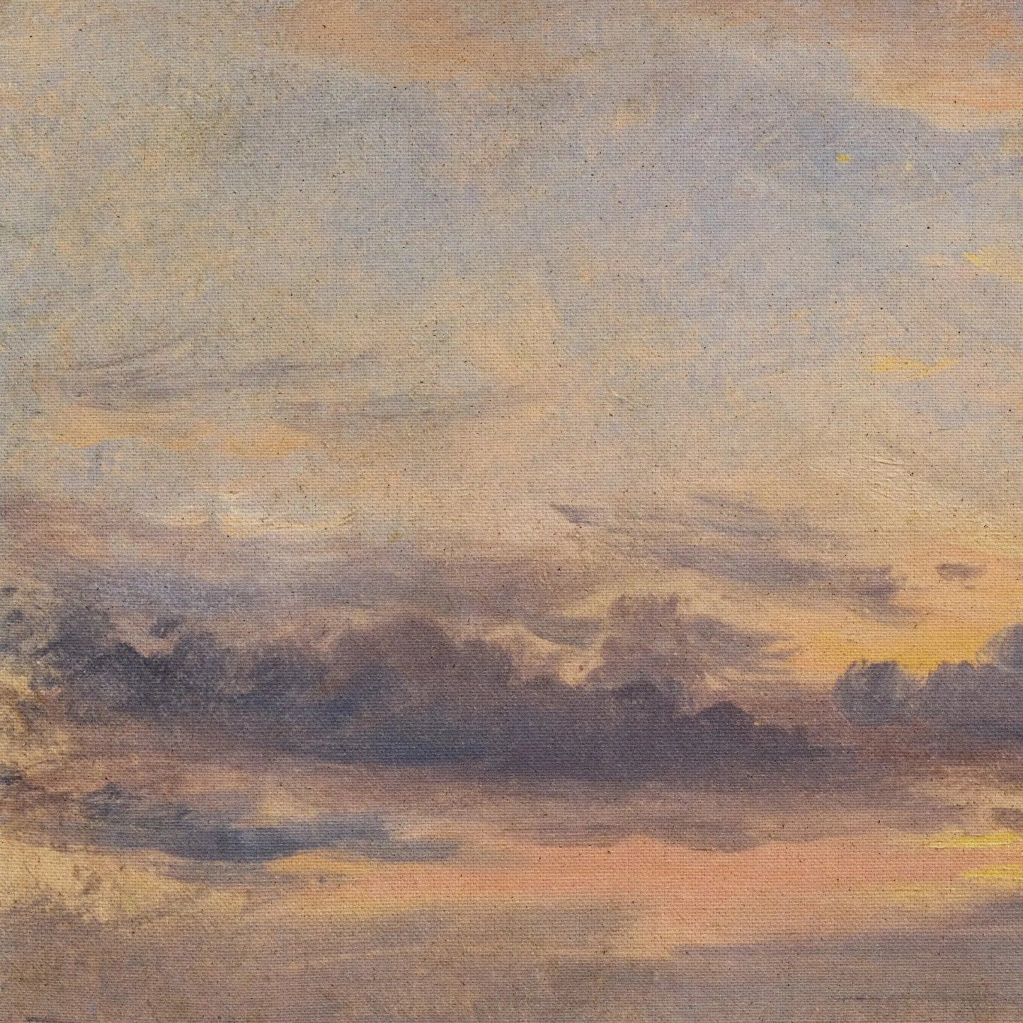 007 SI-2541629 | Closeup | Cloud Study by John Constable (Set of 4) by Four Hands. Made from raw canvas in a unique style.