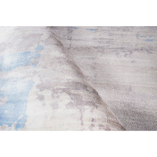 Cassina Rug - Gray, Blue by Exquisite Rugs in gray/blue. Made from unique in a unique style.