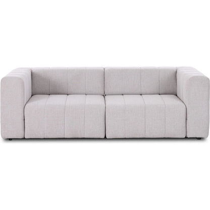 Langham Power Recliner 2Pc Sectional by Four Hands in napa sandstone. Made from 100% polyester in a unique style.