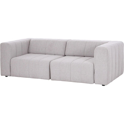 Langham Power Recliner 2Pc Sectional by Four Hands in napa sandstone. Made from 100% polyester in a unique style.