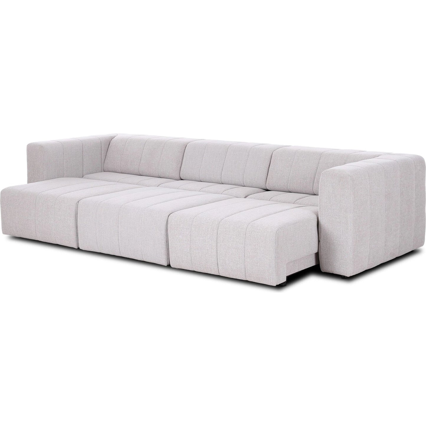 007 SI-2531651 | Additional Silo | Langham Power Recliner 3Pc Sectional by Four Hands in napa sandstone. Made from 100% polyester in a unique style.