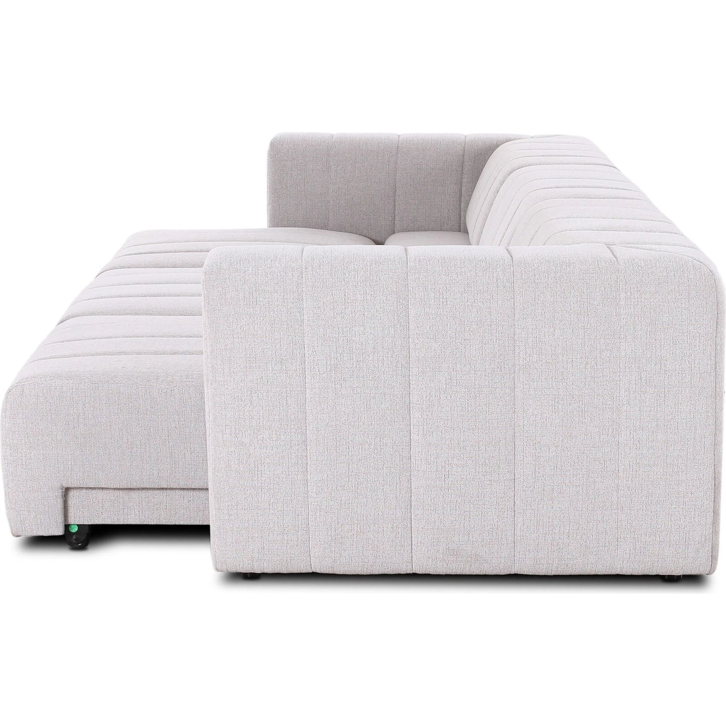 006 SI-2531651 | Additional Silo | Langham Power Recliner 3Pc Sectional by Four Hands in napa sandstone. Made from 100% polyester in a unique style.