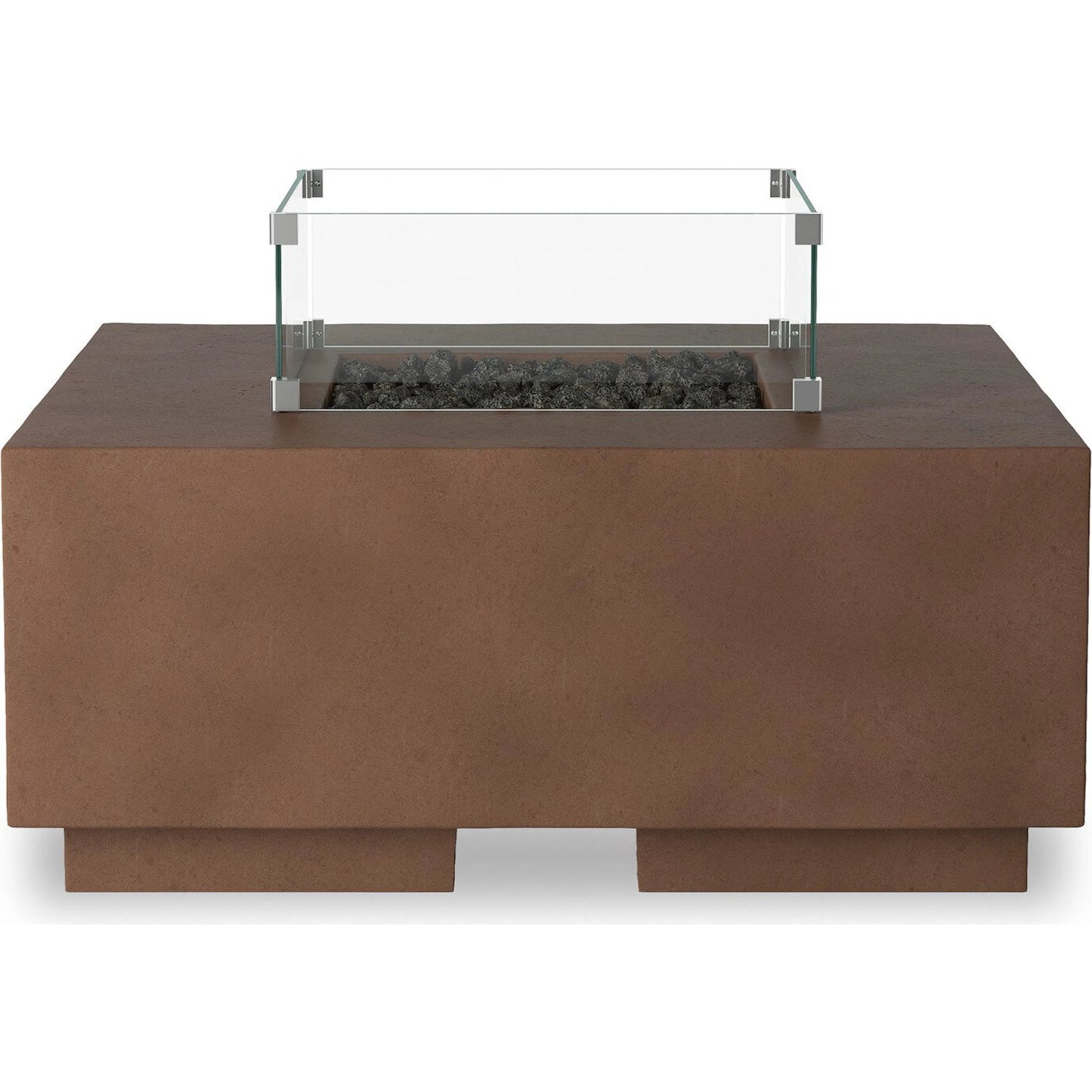 001 SI-2628001 | Additional Silo | Donovan Square Fire Pit Wind Guard Kit by Four Hands in tempered glass. Made from tempered glass in a unique style.