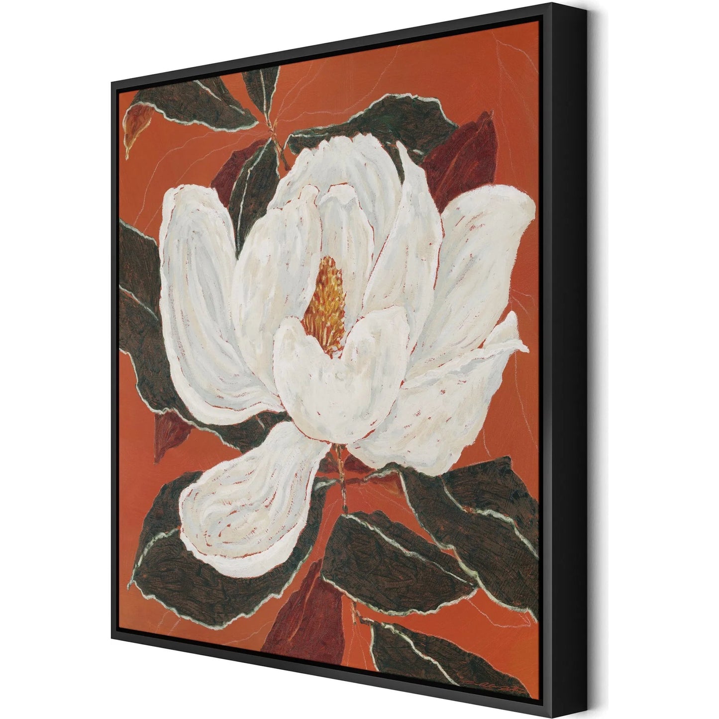 008 SI-2542282,SI-2542287,SI-2542288,SI-2542291 | Additional Silo | Red Magnolia by Laurel-Dawn Latshaw by Four Hands. Made from matte canvas in a unique style.