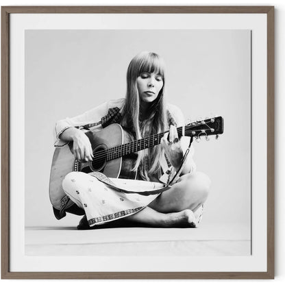 Portrait Of Joni Mitchell by Getty Images by Four Hands. Made from photo paper in a unique style.
