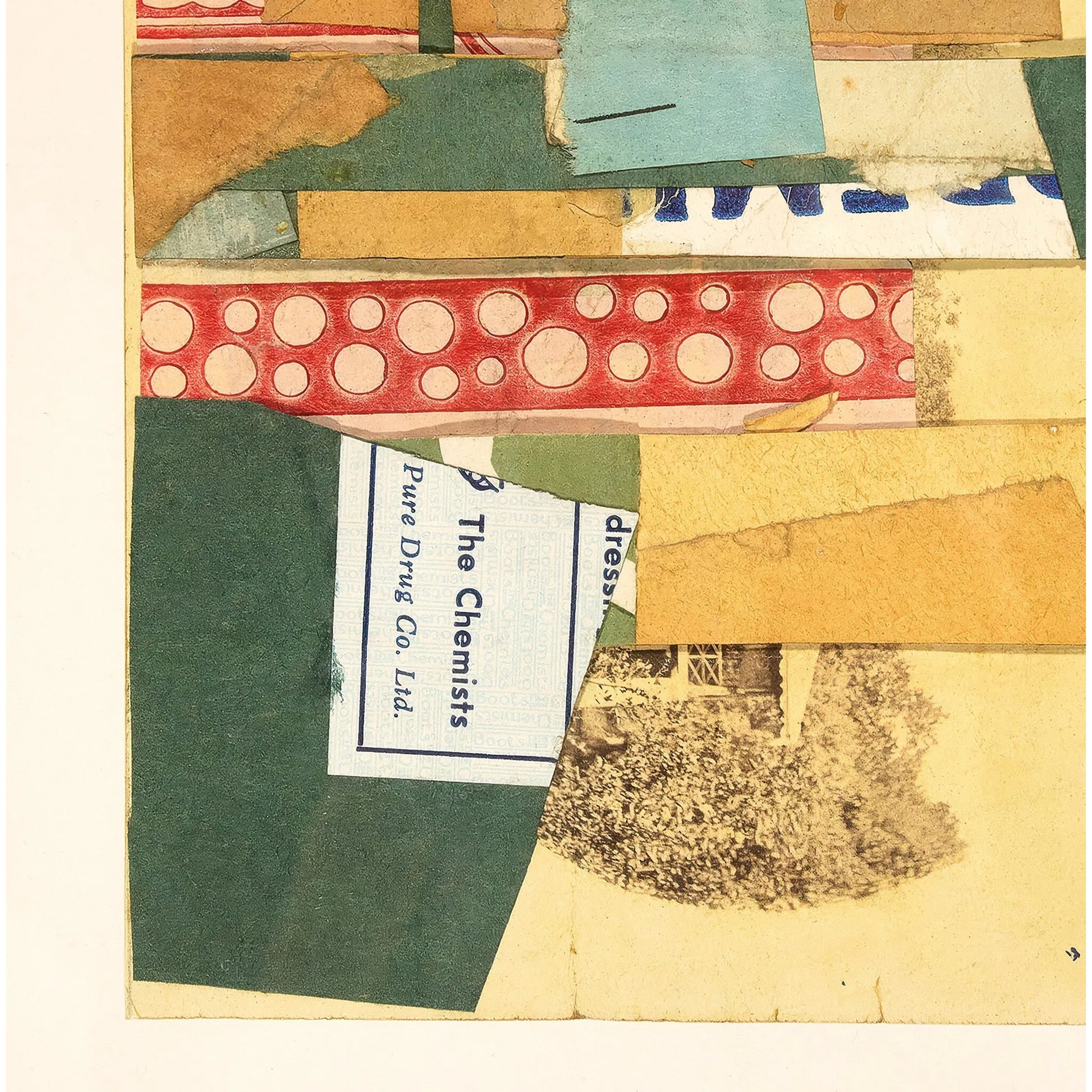 Continental Ephemera by Kurt Schwitters (Set of 6) by Four Hands. Made from textured fine art paper in a unique style.