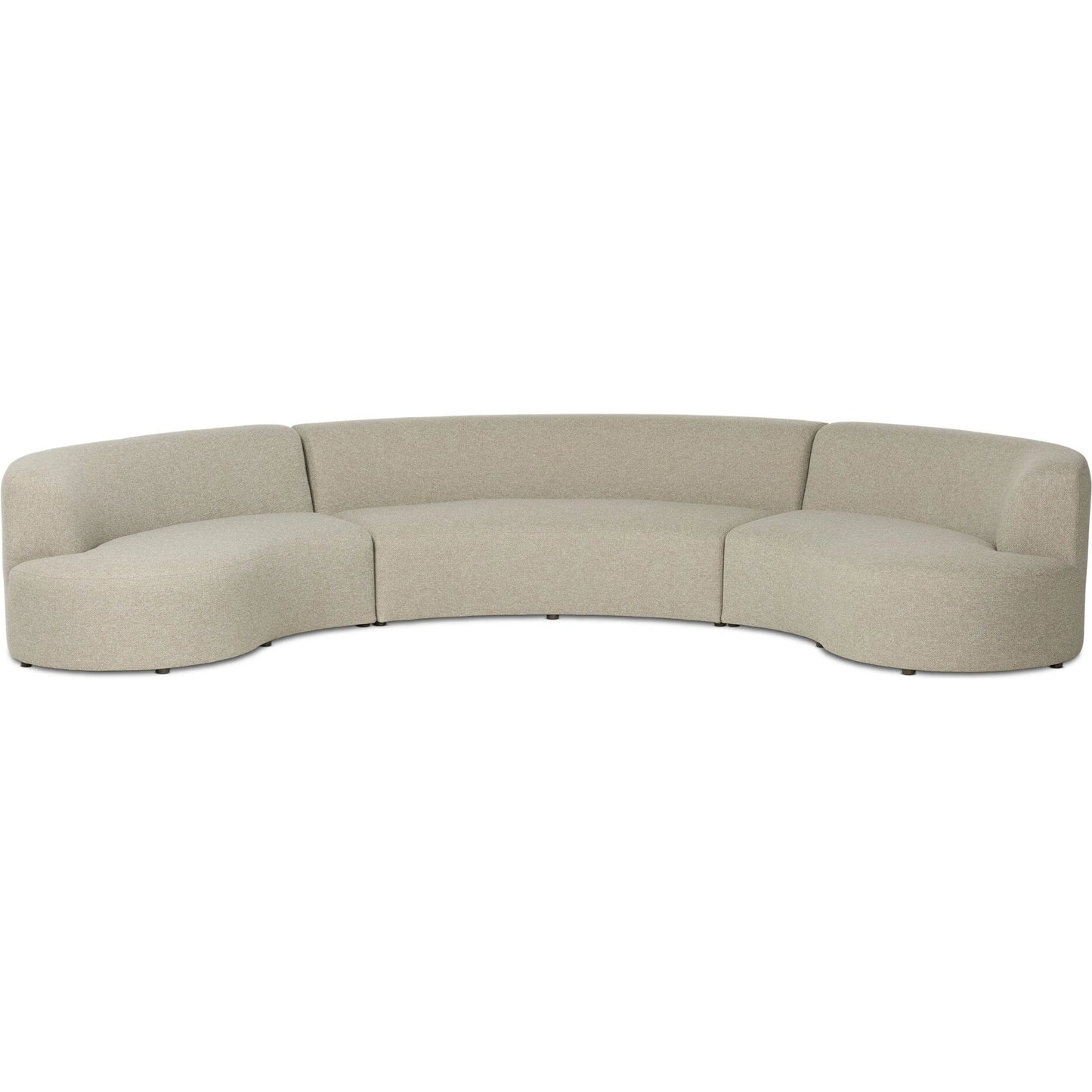 000 SI-2635237 | Additional Silo | Opal Outdoor 3-Piece Sectional by Four Hands in hayes smoke. Made from 100% olefin in a unique style.