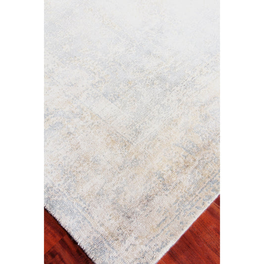 Cassina Rug - Blue, Ivory by Exquisite Rugs in blue/ivory. Made from ivory in a unique style.