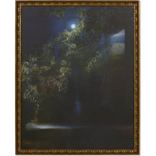 Nightmoves by Kevin Greer by Four Hands. Made from gilded antique gold, matte canvas in a unique style.