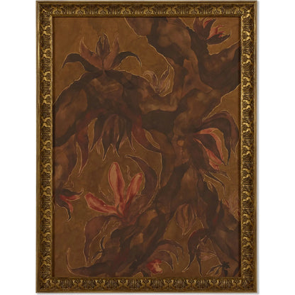 What's Mine Is Yours by Molly Franken by Four Hands. Made from gilded antique gold, raw canvas in a unique style.