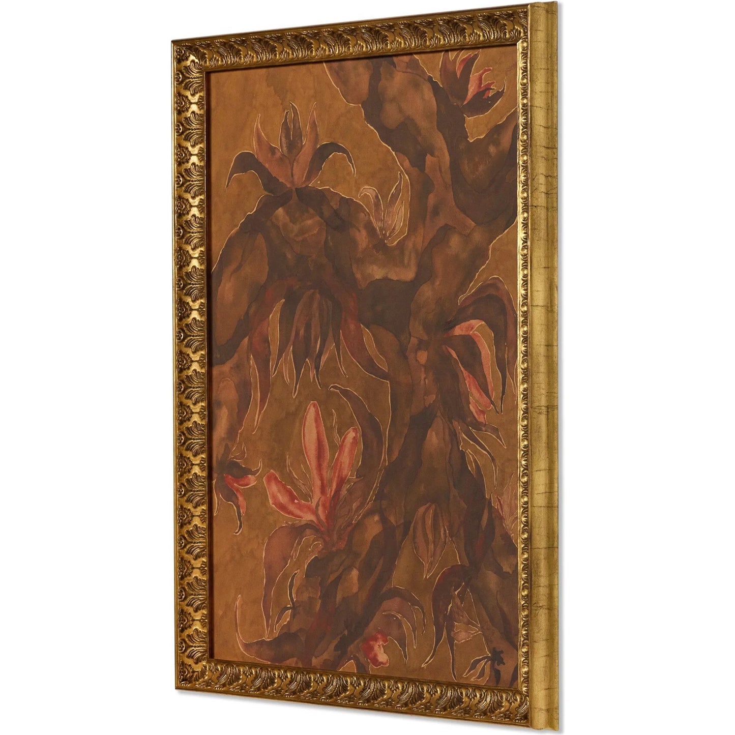 001 SI-2628490,SI-2628491,SI-2628492,SI-2628493 | Additional Silo | What's Mine Is Yours by Molly Franken by Four Hands. Made from gilded antique gold, raw canvas in a unique style.