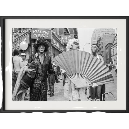 Marsha P. Johnson At Pride March by Barbara Alper by Four Hands. Made from unique in a unique style.