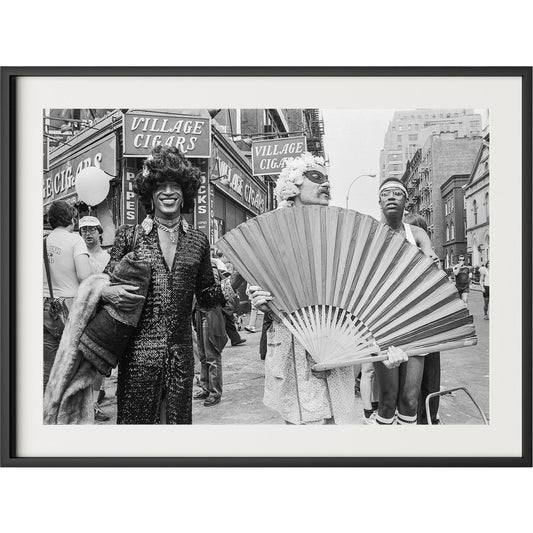 Marsha P. Johnson At Pride March by Barbara Alper by Four Hands. Made from unique in a unique style.