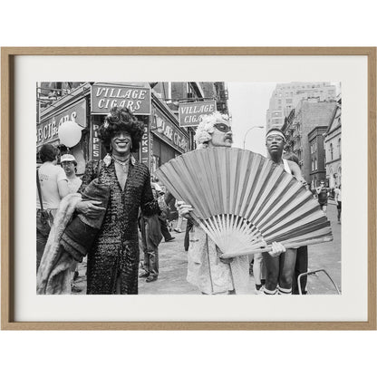 Marsha P. Johnson At Pride March by Barbara Alper by Four Hands. Made from unique in a unique style.
