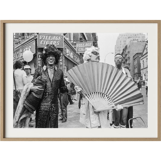 Marsha P. Johnson At Pride March by Barbara Alper by Four Hands. Made from unique in a unique style.