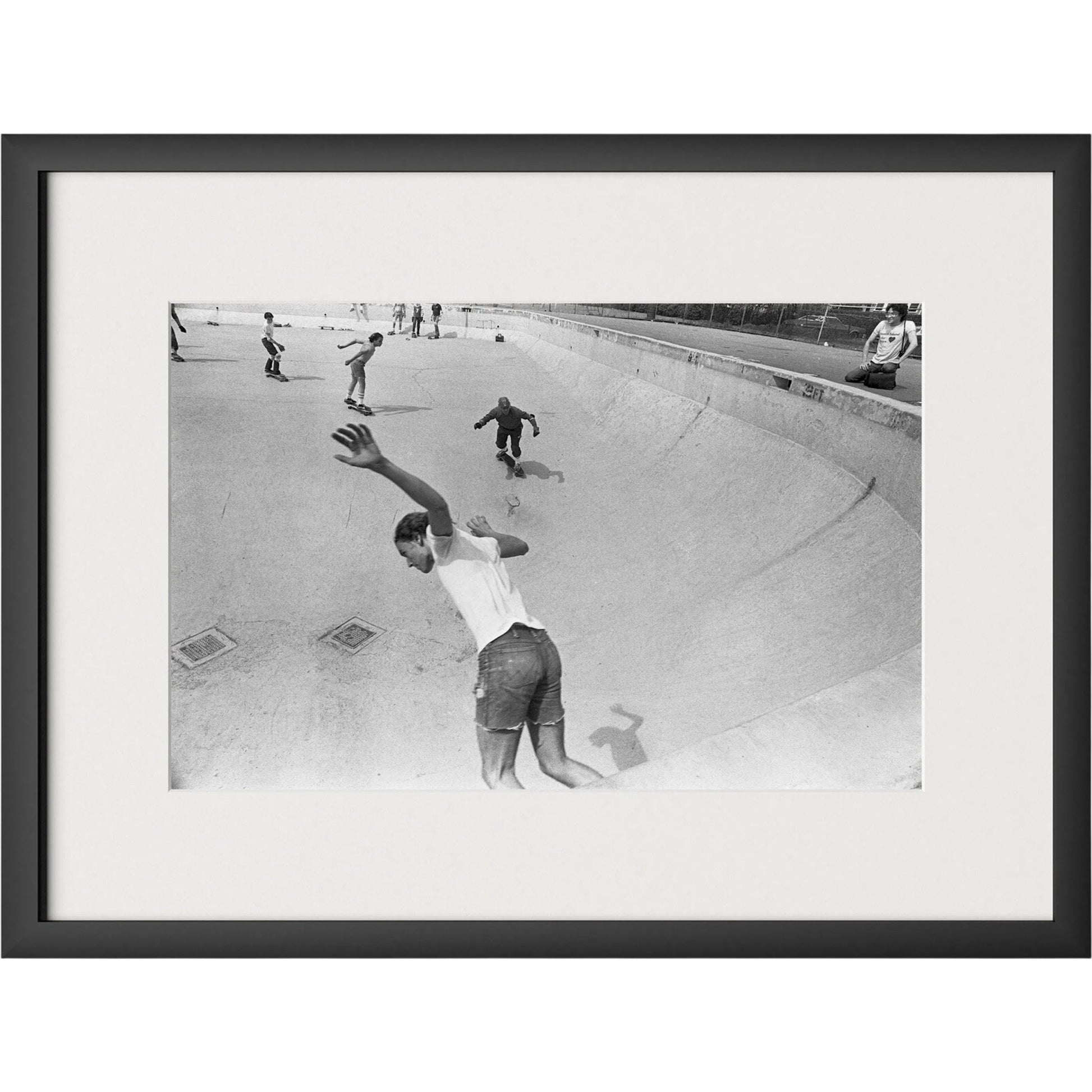 Skateboarding In A Drained Pool I by Barbara Alper by Four Hands. Made from unique in a unique style.